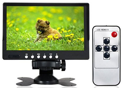 7 inch video monitor with stand