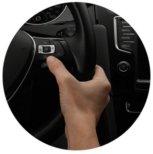 Apple Car Play Steering Wheel